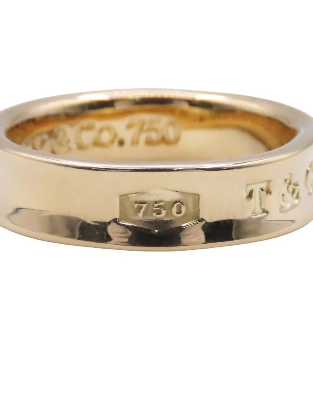 Tiffany & Co 1837 Yellow Gold 18K Ring
